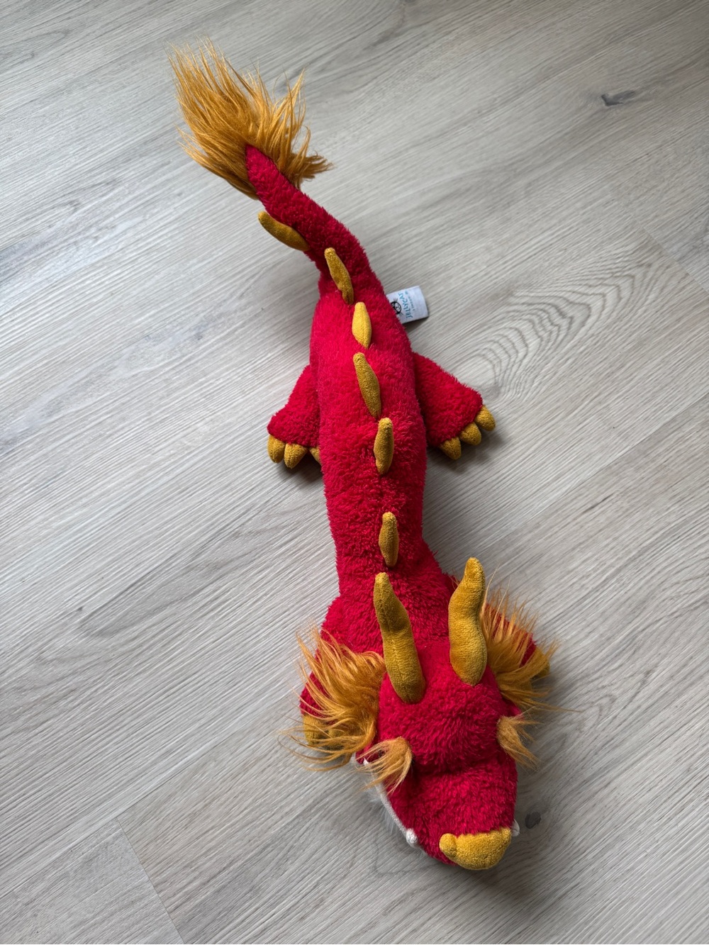 Jellycat Festival Lunar New Year Red Gold Dragon CEL2D 17" Plush Toy Retired - Picture 7 of 7